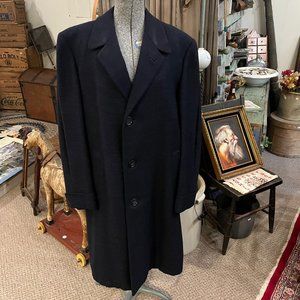 Vintage Women's Navy Blue Kuppenheimer Coat Ladies Fashion Winter Jacket